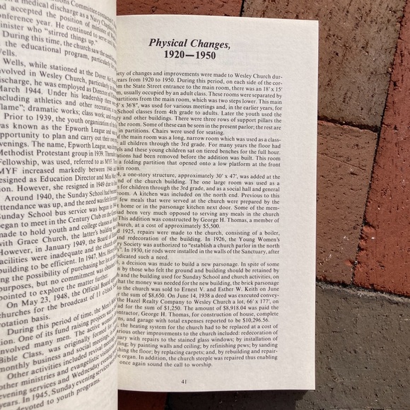 Wesley United Methodist Church History Dover Delaware Chapel Methodist Religious - Picture 7 of 10